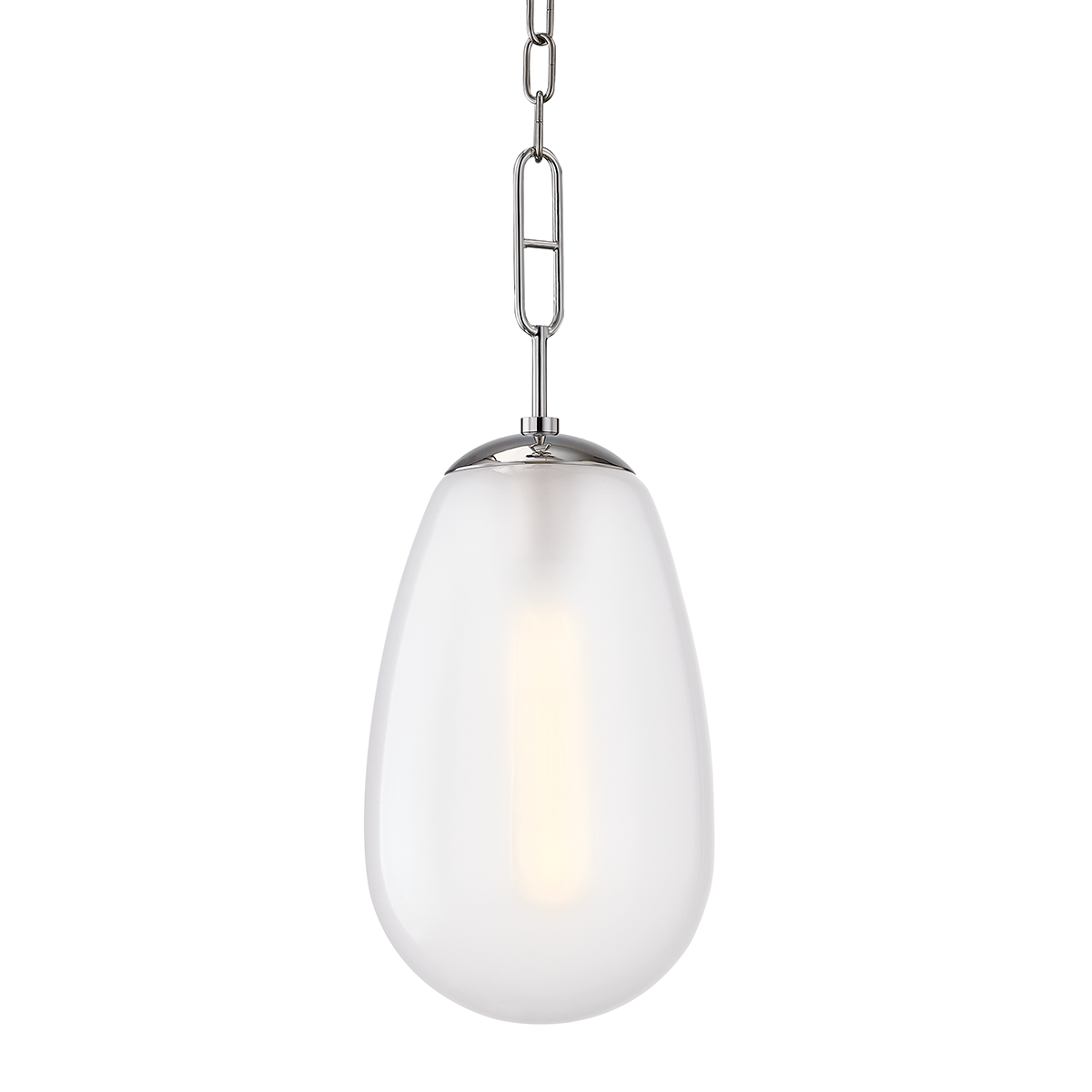 Bruckner Pendant with Polished Nickel Finish