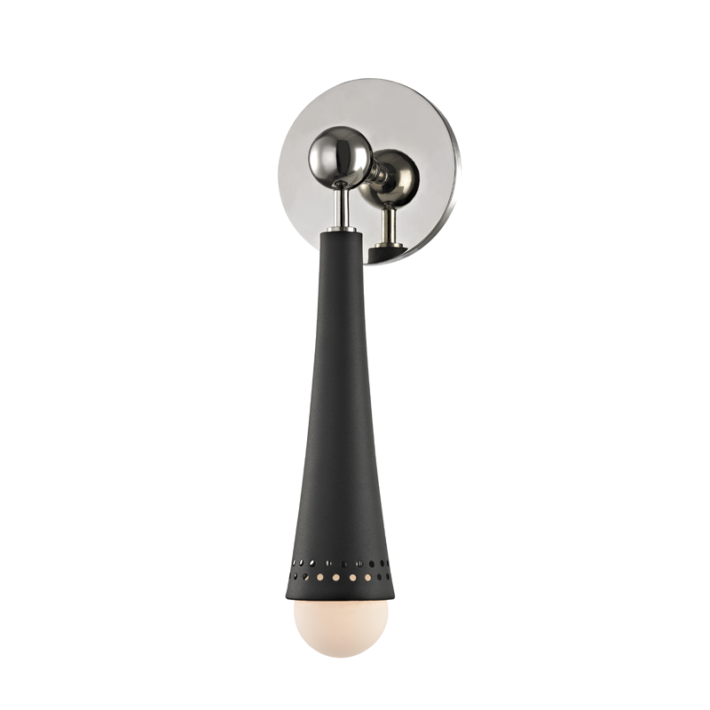 Tupelo Wall Sconce with Polished Nickel Finish