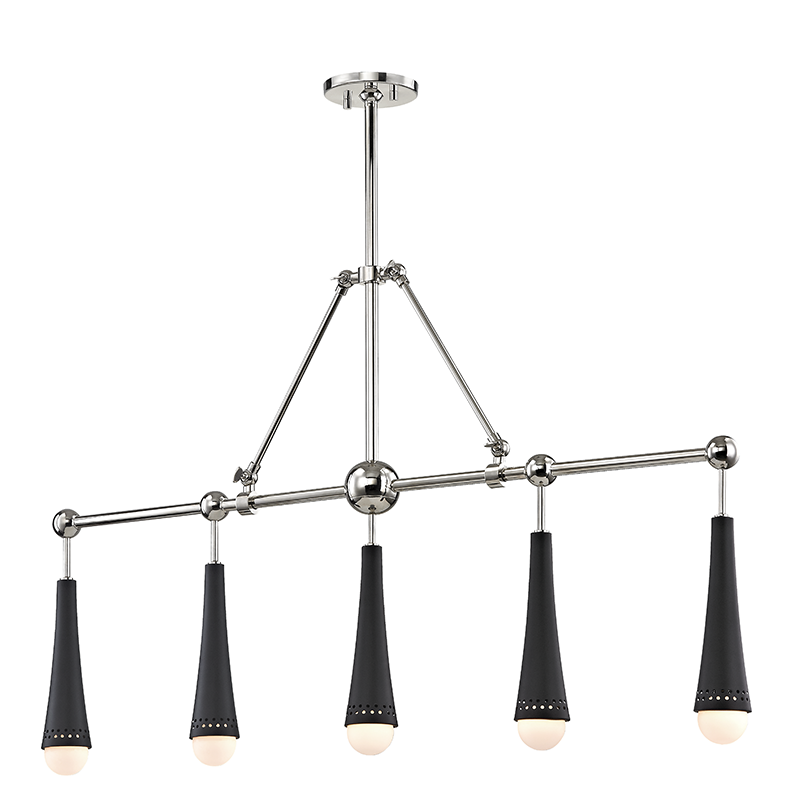 Tupelo Linear with Polished Nickel Finish