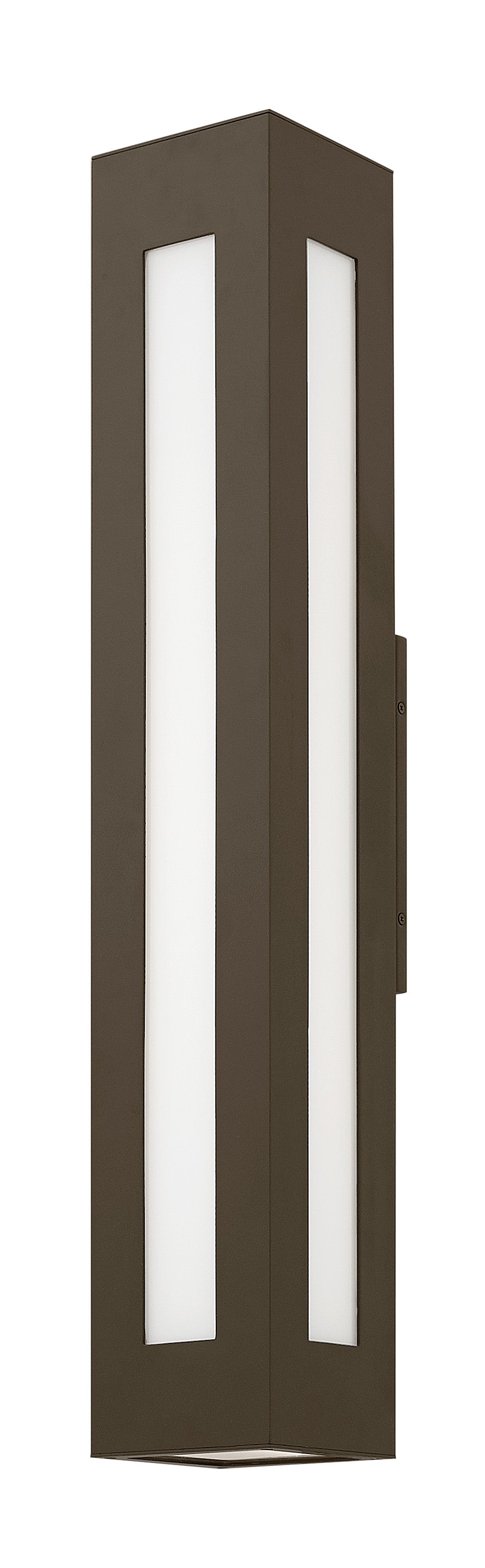Dorian Extra Large Wall Mount Lantern In Light Bronze Finish