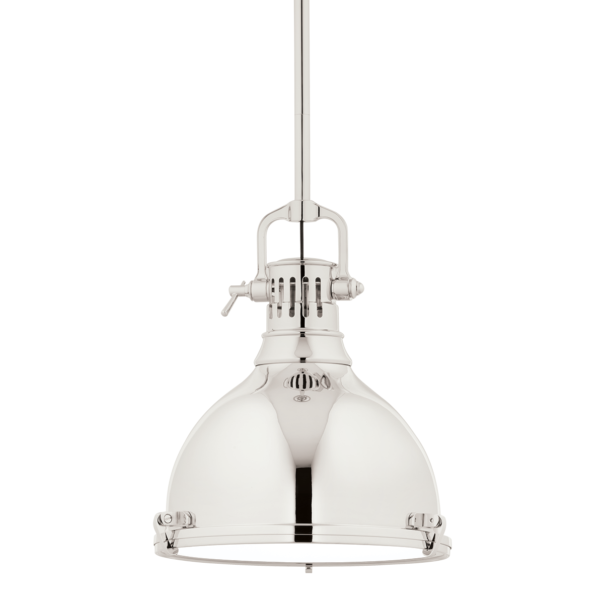 Pelham Pendant with Polished Nickel Finish