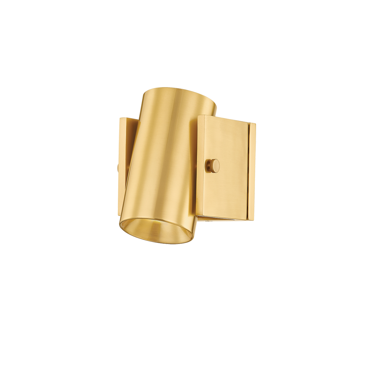 NOWRA WALL SCONCE with AGED BRASS Finish