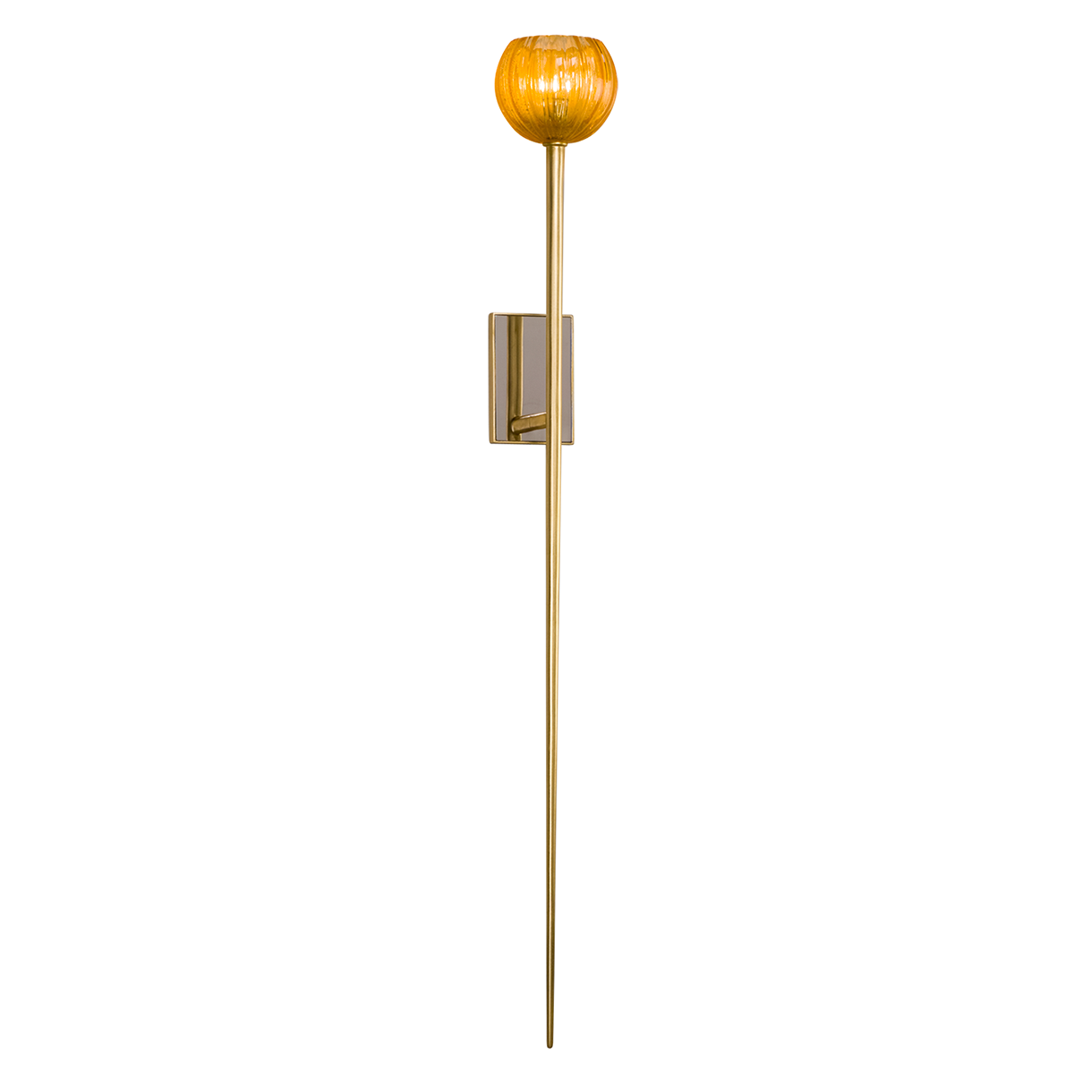 Merlin Wall Sconce In Gold Leaf Finish