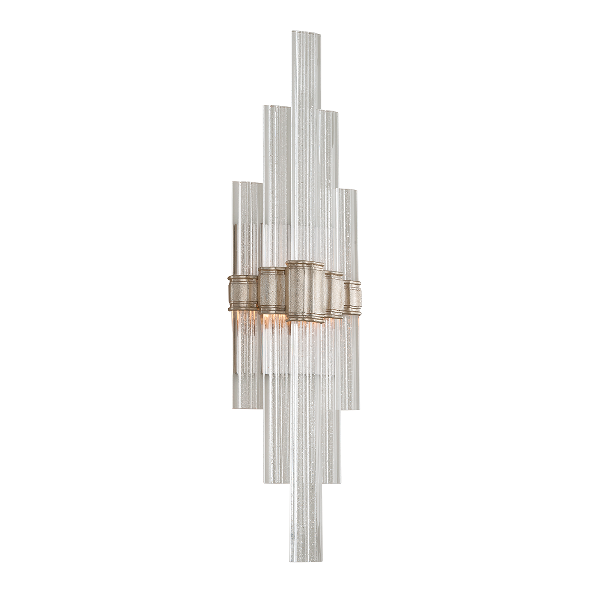 Viola Wall Sconce In WARM SILVER LEAF Finish