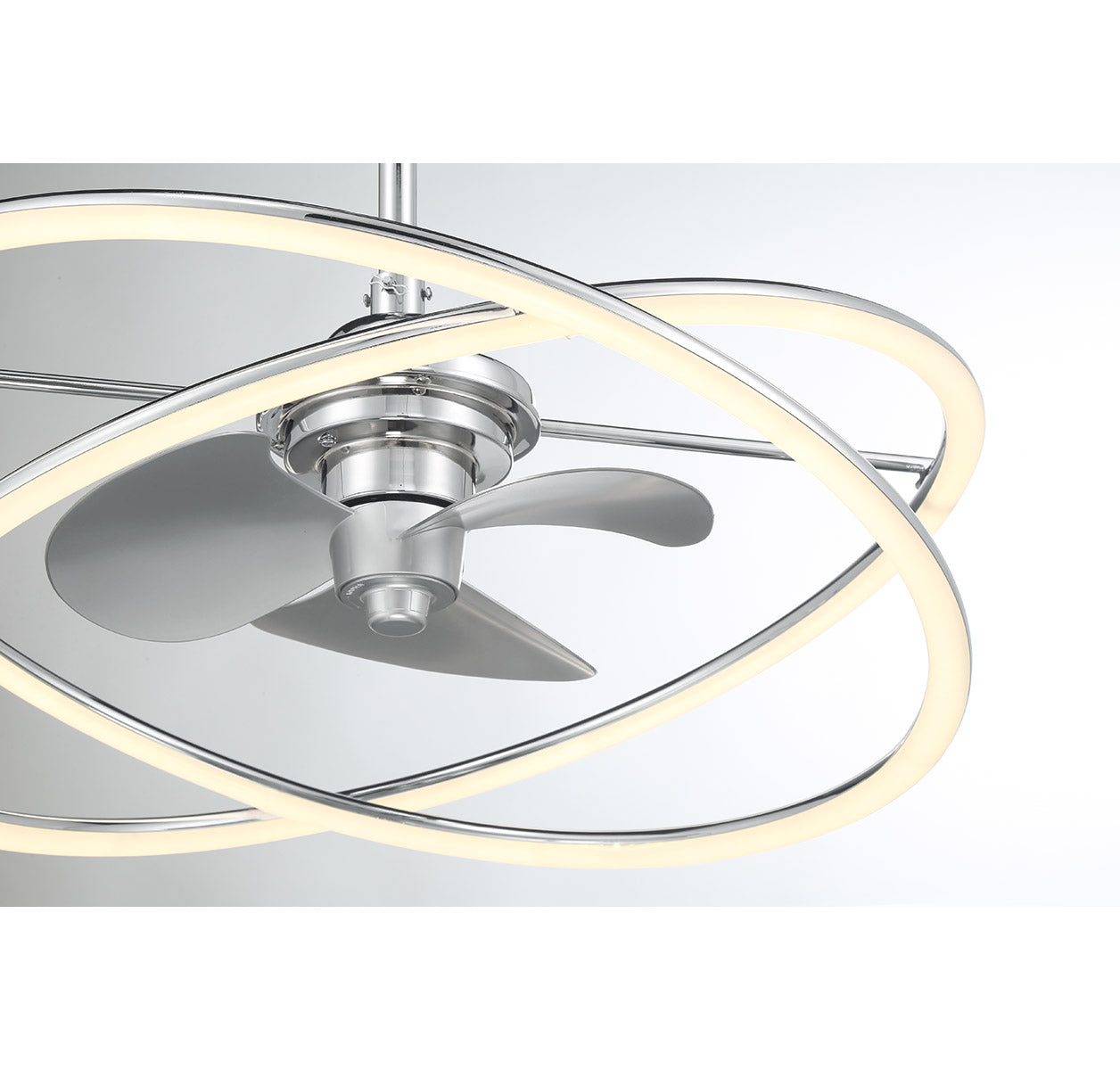Dorado LED Fan D'Lier in Polished Chrome