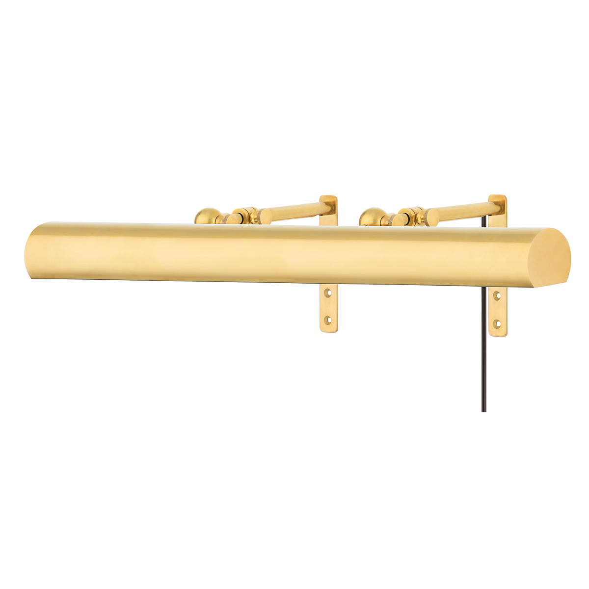 Vernon Picture Light with Aged Brass Finish