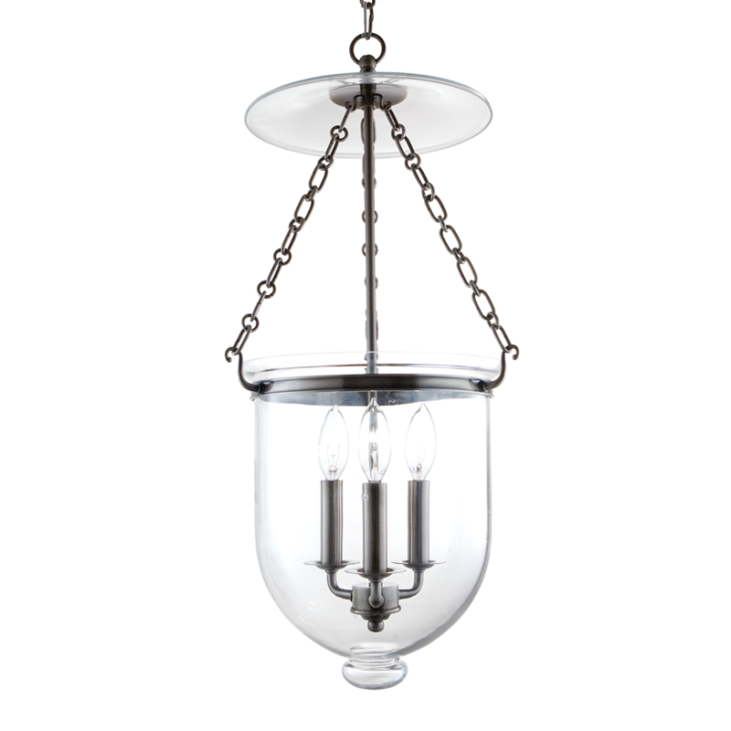 Hampton Pendant with Historic Nickel Finish
