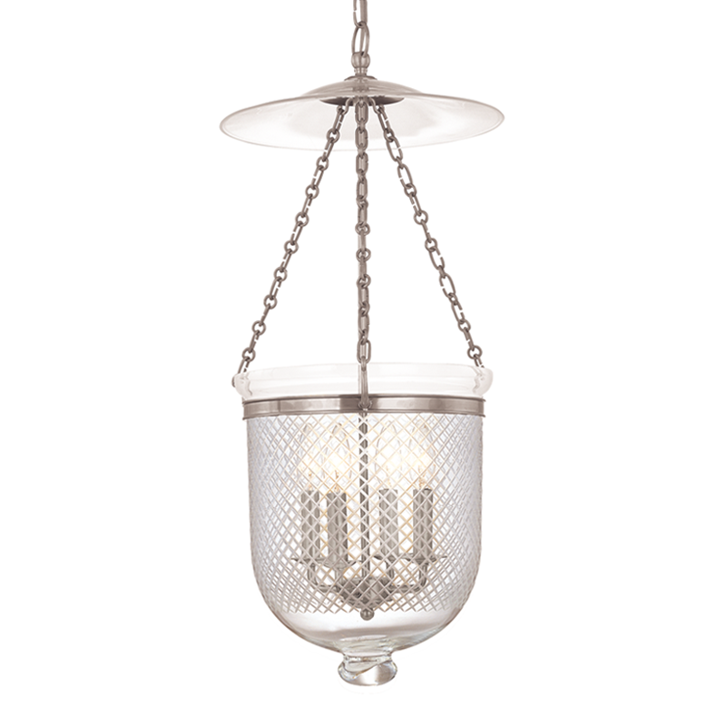 Hampton Pendant with POLISHED NICKEL Finish