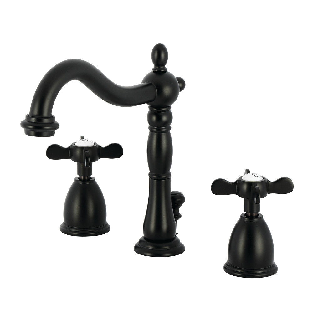 Essex Widespread Bathroom Faucet in Matte Black