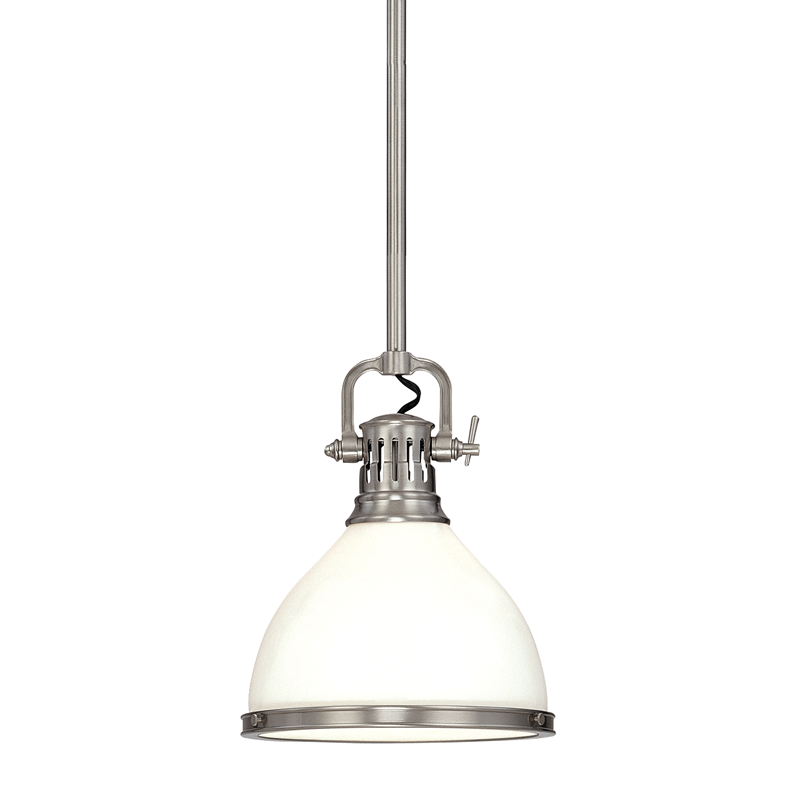 Randolph Pendant with Polished Nickel Finish