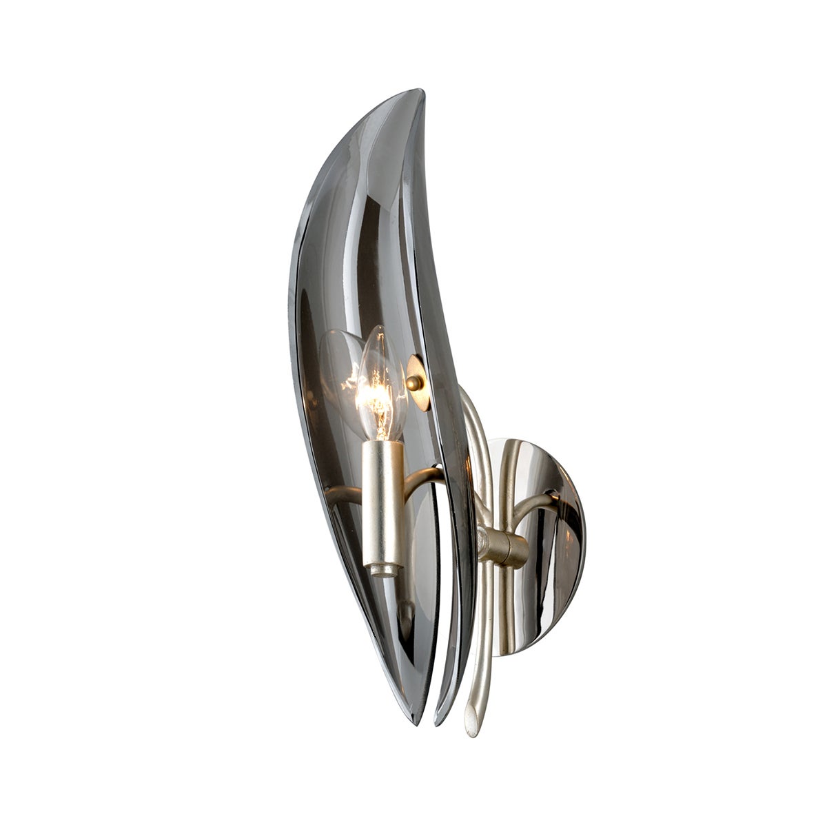 Sofia Wall Sconce In SILVER LEAF Finish