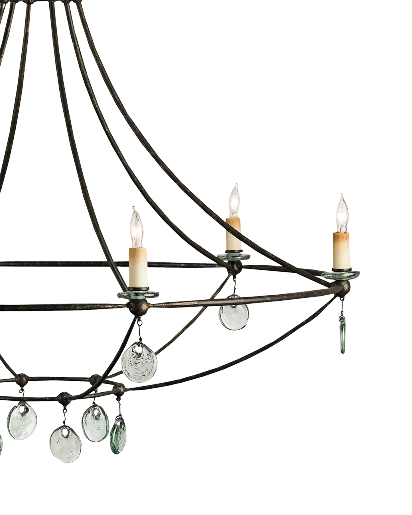 Novella Large Black Chandelier