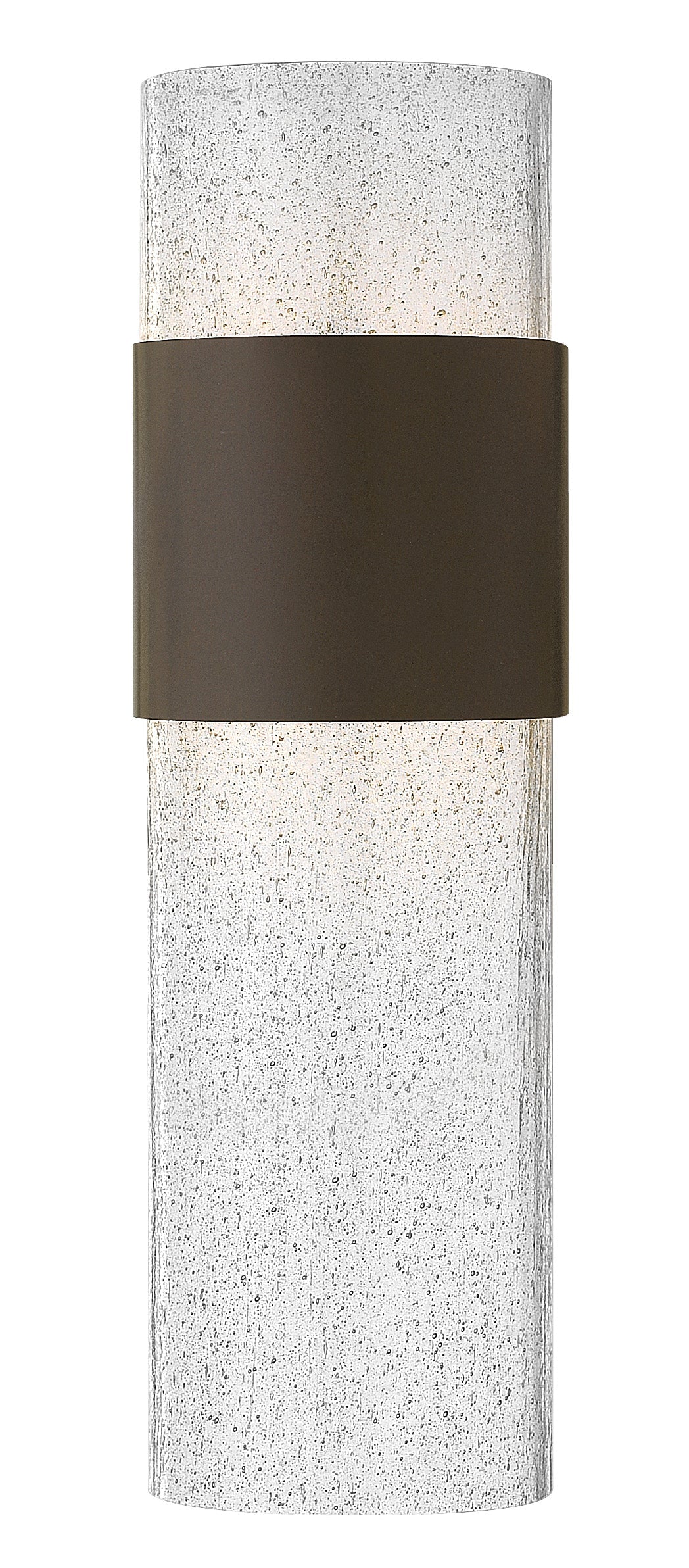 Horizon Medium Wall Mount Lantern In Dark Bronze Finish