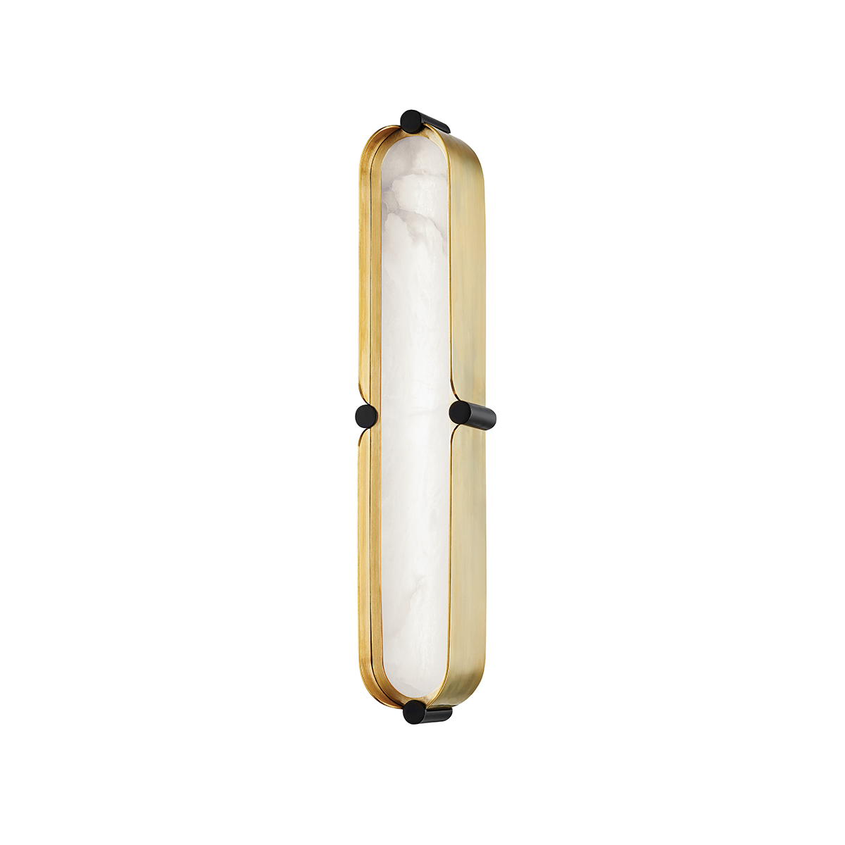 Tribeca Bath and Vanity with Aged Brass/black Finish