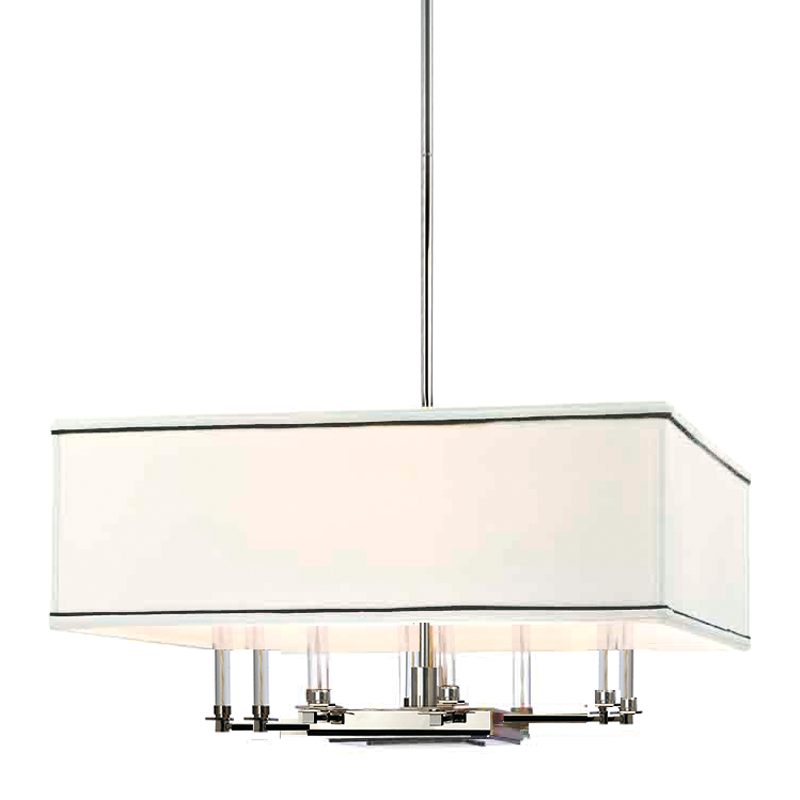 Collins Chandelier with Polished Nickel Finish