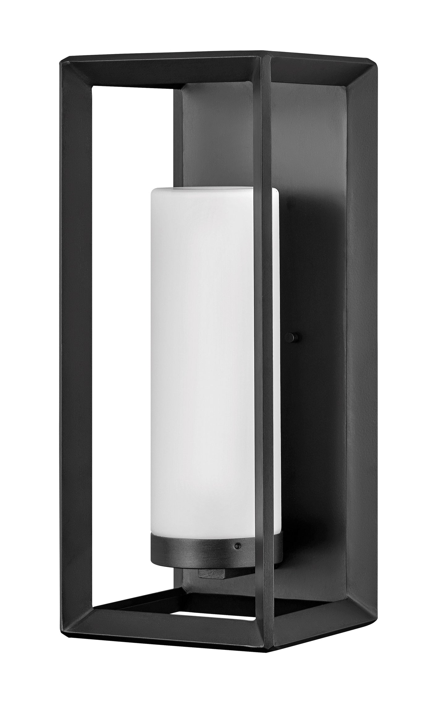 Rhodes Large Wall Mount Lantern In Gray Finish