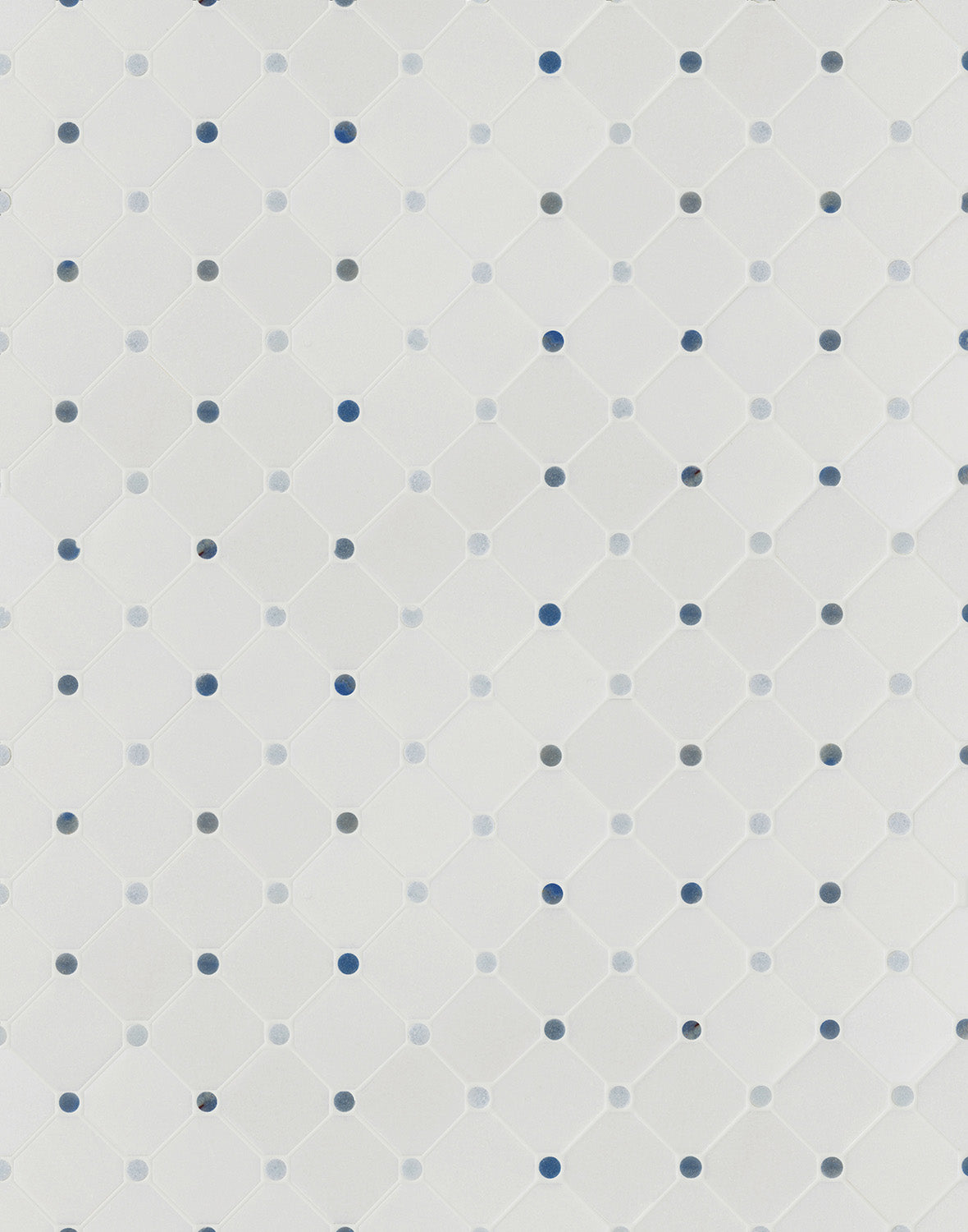 Accent Bleu Candy Dot Mos Wall Tile