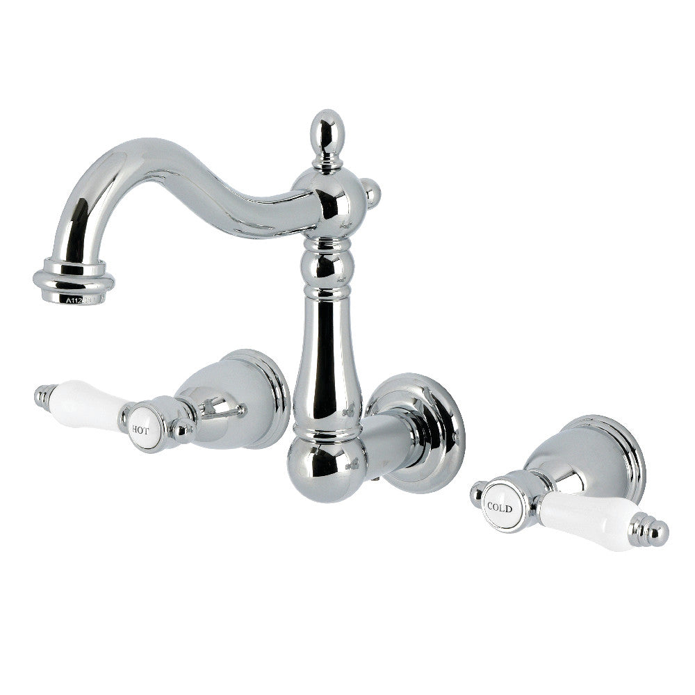 Bel-Air Wall-Mount Bathroom Faucet in Polished Chrome