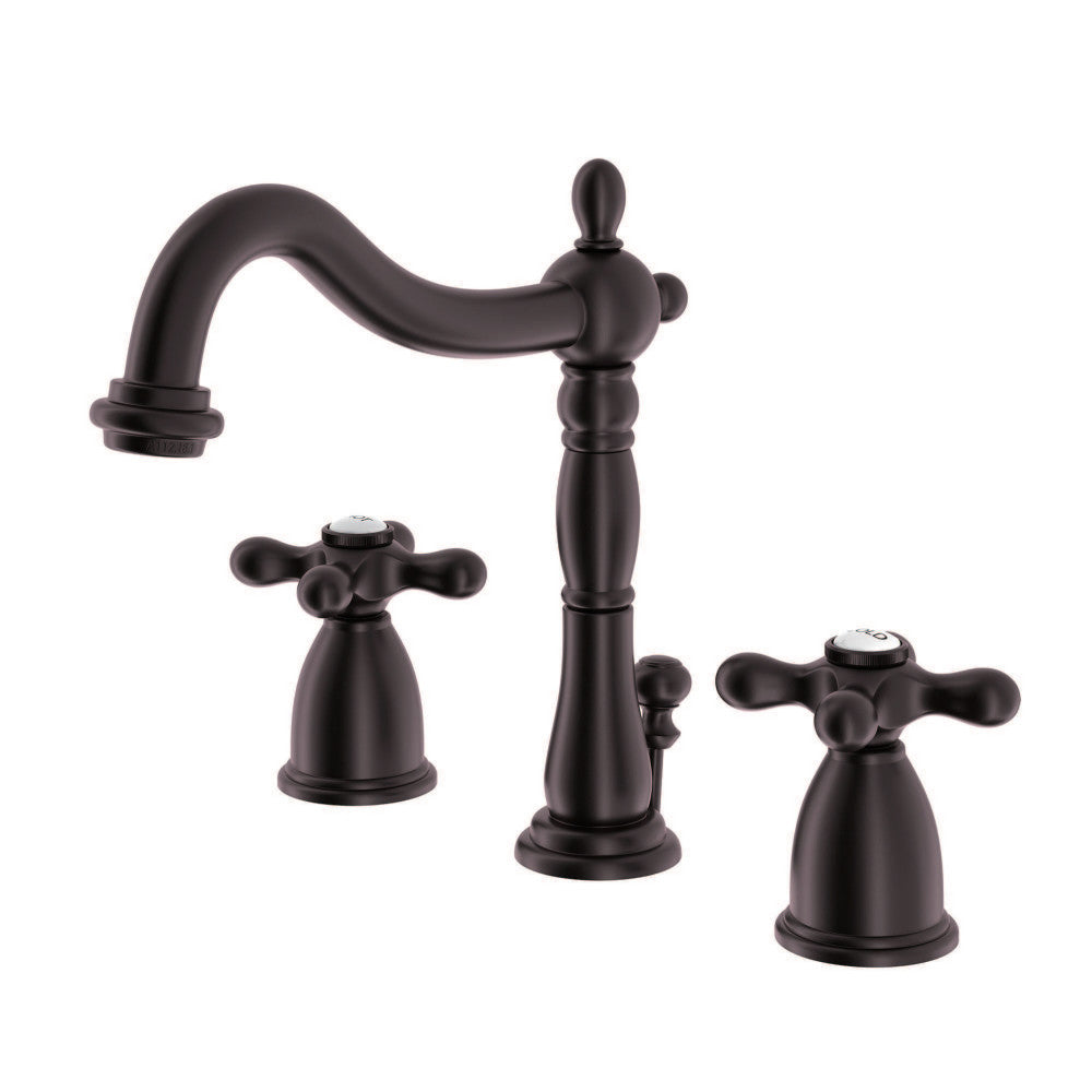 Heritage Widespread Bathroom Faucet in Oil Rubbed Bronze