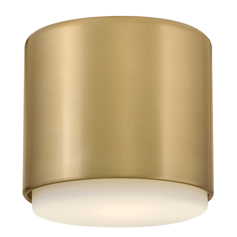 Cedric Extra Small Flush Mount In Light Brass Finish