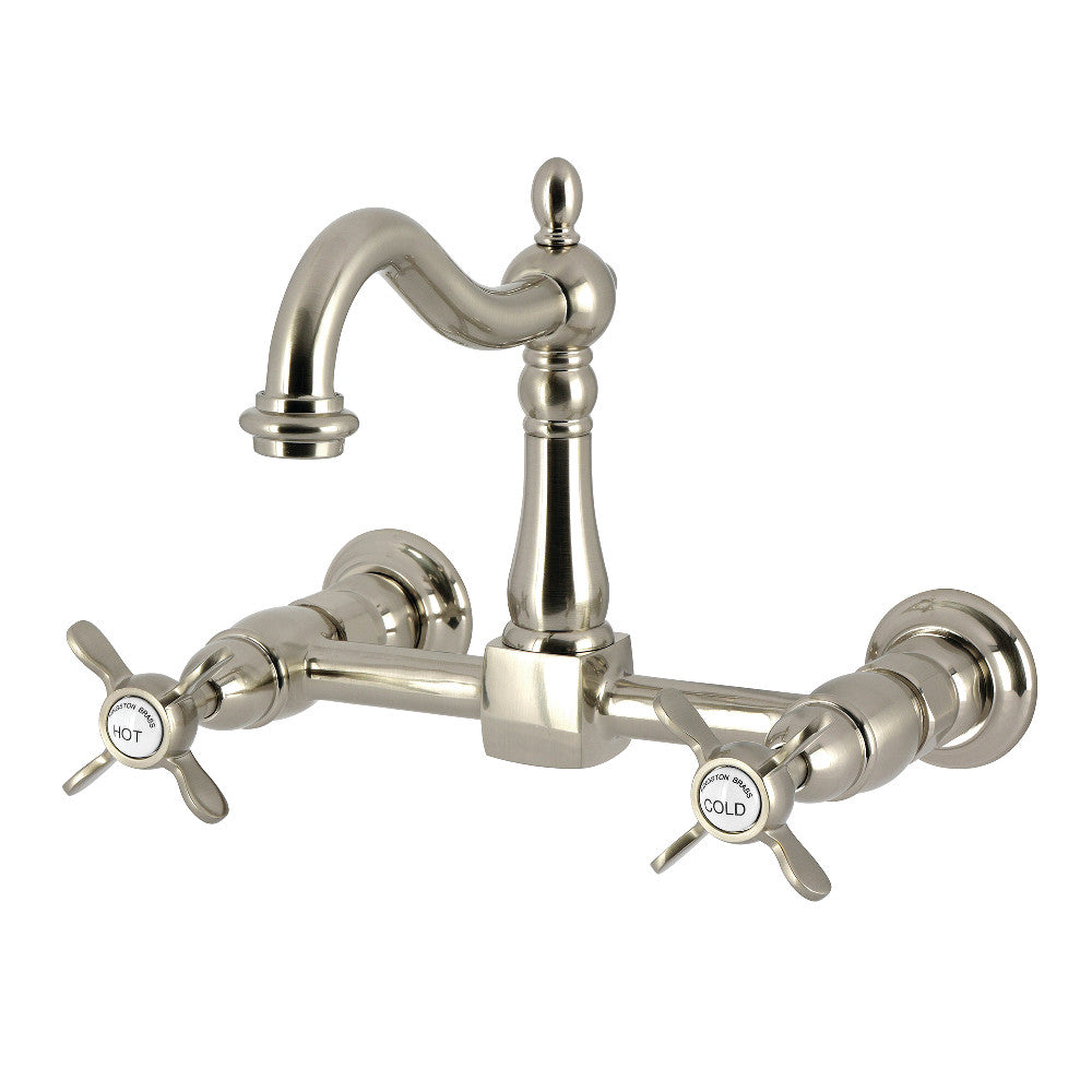 Essex Bridge Kitchen Faucet in Brushed Nickel