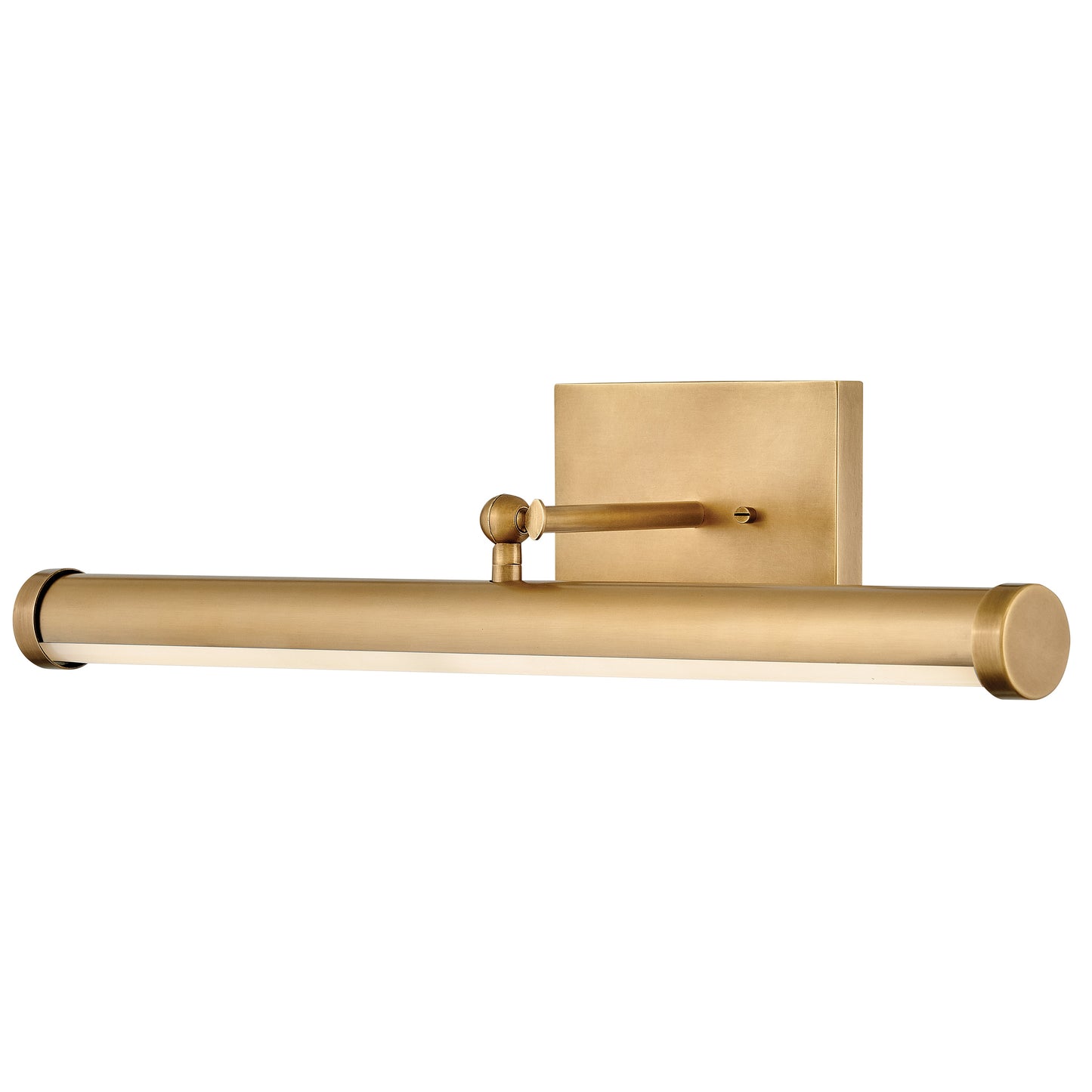 Regis Medium Adjustable LED Accent Light In Light Brass Finish