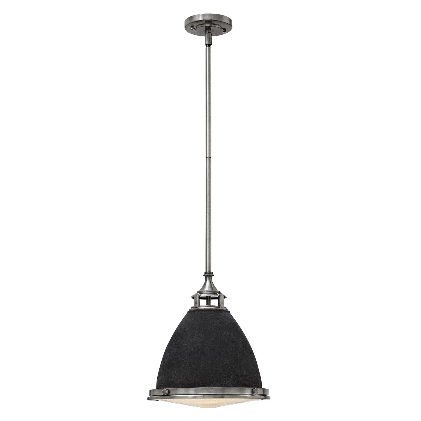 Amelia Medium Pendant In Black Finish