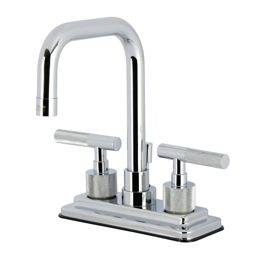 Convergent 4 Inch Centerset Bathroom Faucet in Polished Chrome