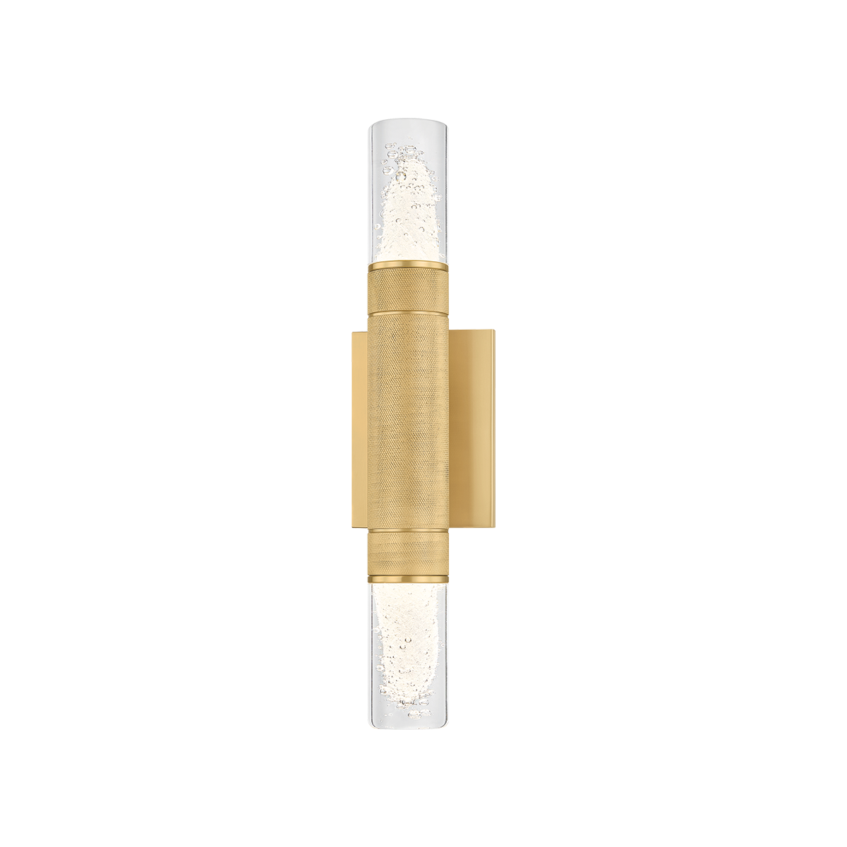 GLEN COVE Wall Sconce with AGED BRASS Finish