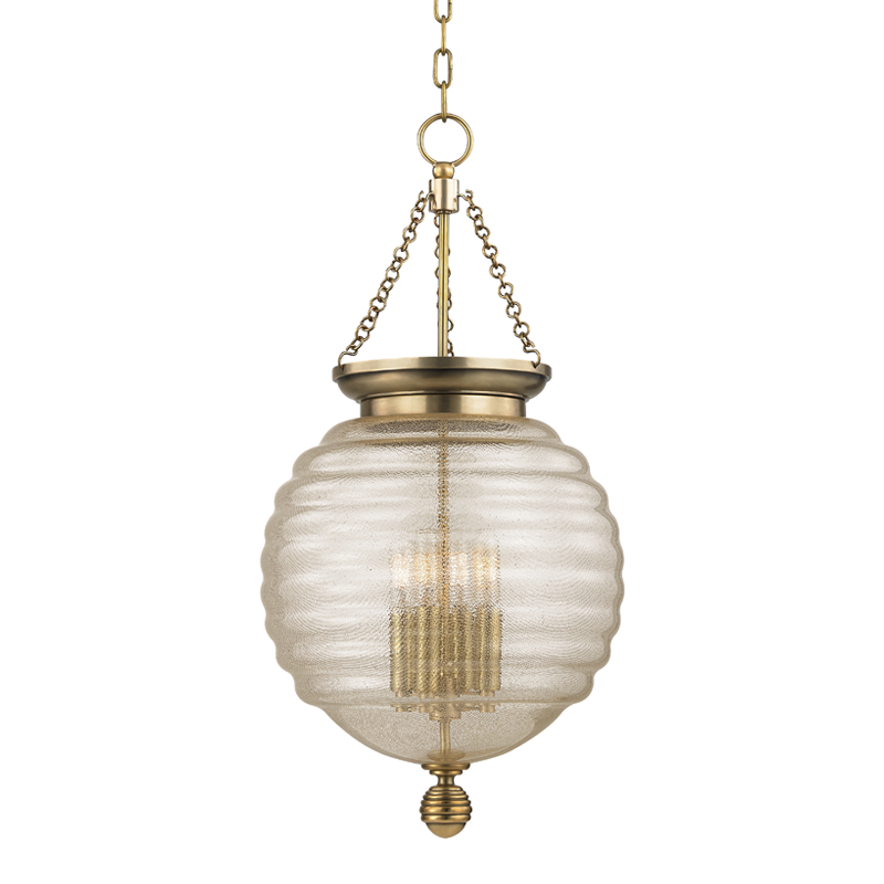 Coolidge Pendant with Aged Brass Finish