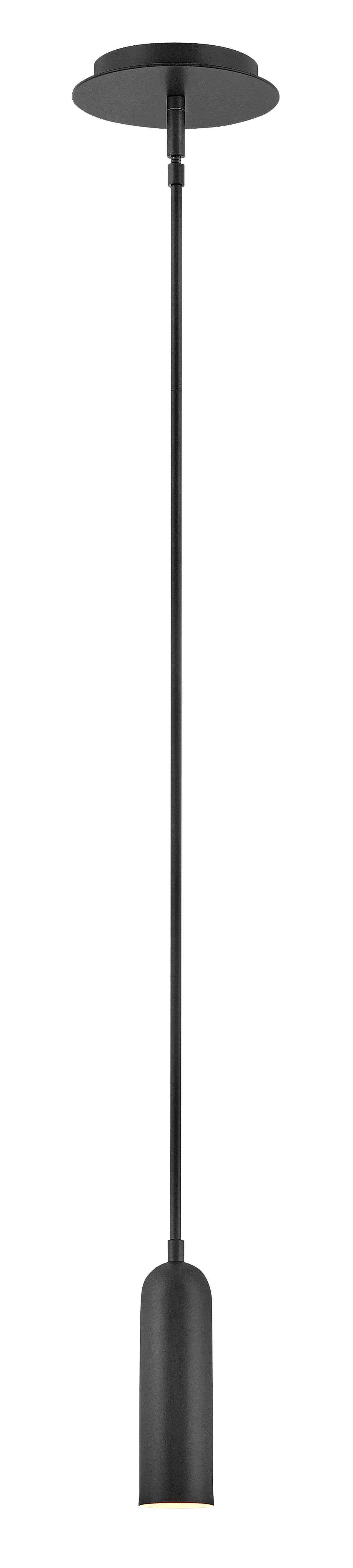 Dax Extra Small LED Pendant In Black Finish