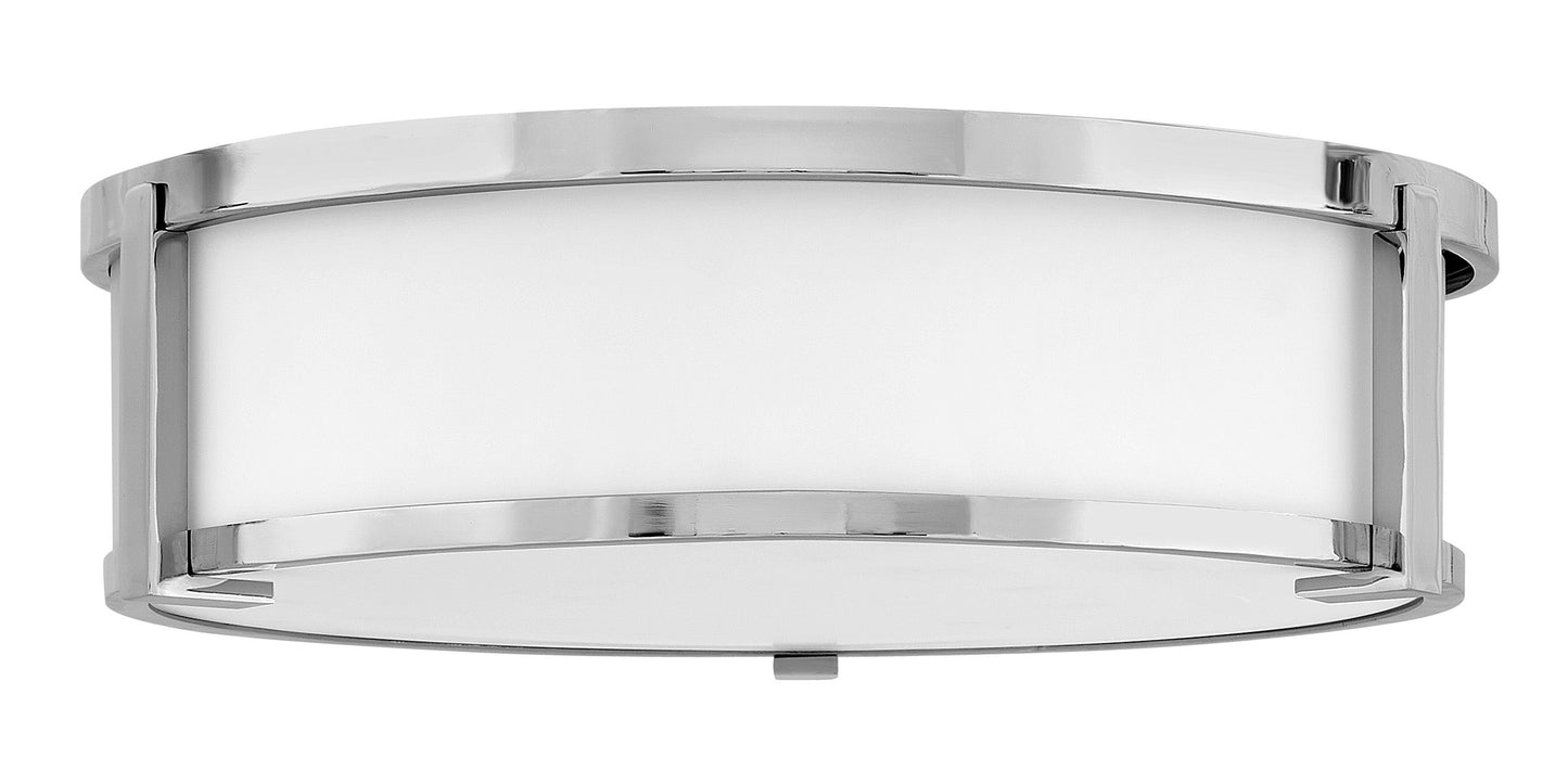 Lowell Medium Flush Mount In Chrome Finish