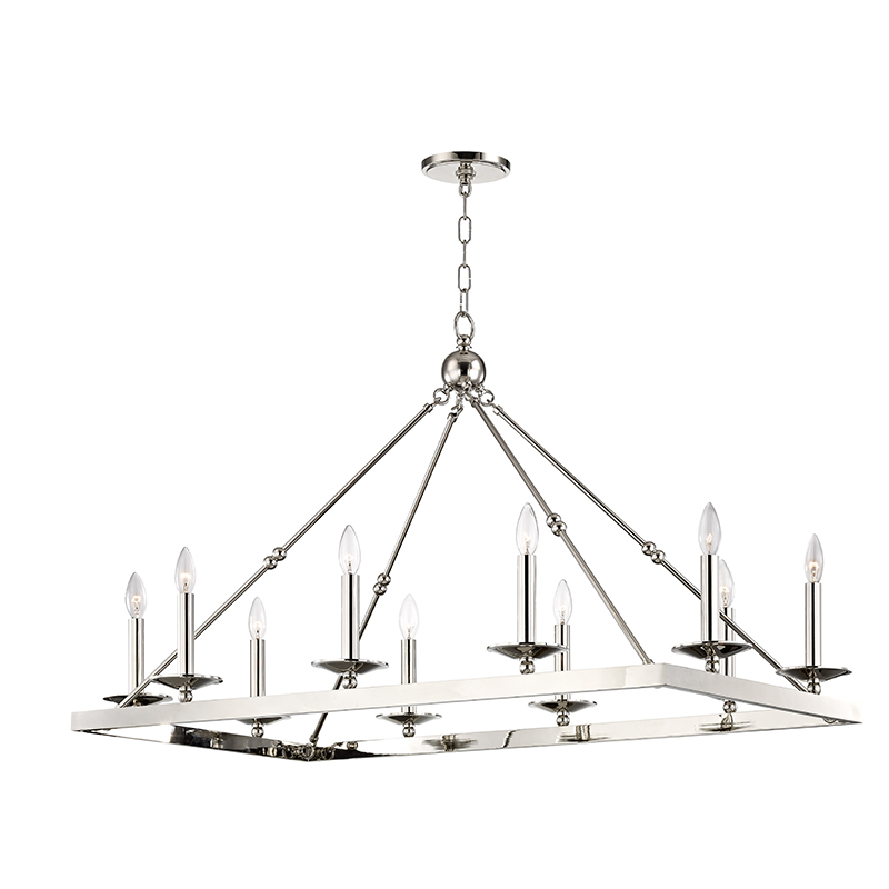 Allendale Linear with Polished Nickel Finish