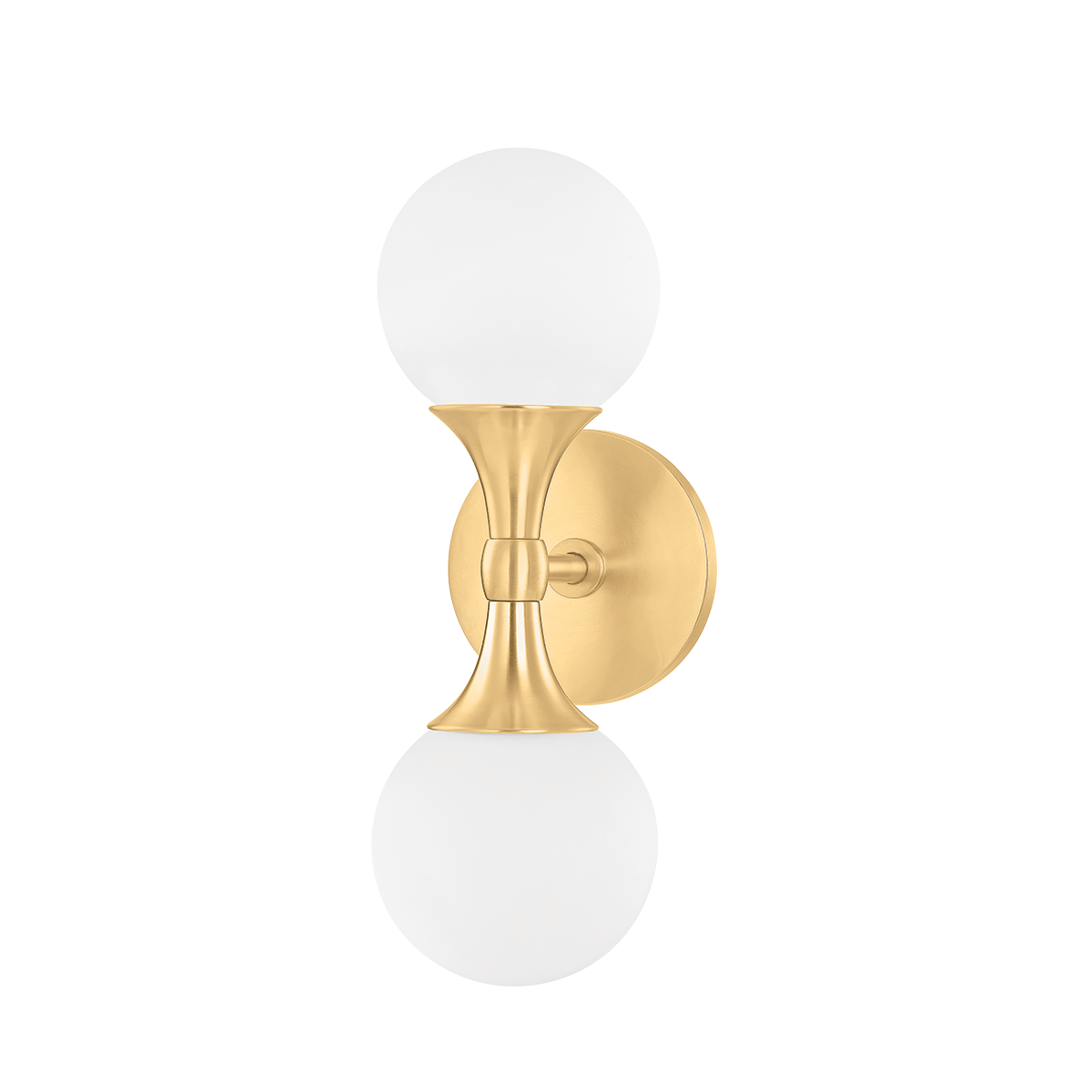 Astoria Wall Sconce with Aged Brass Finish