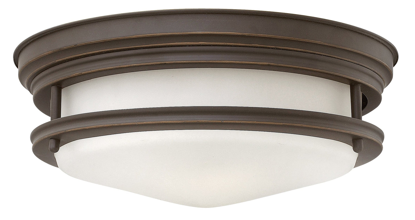 Hadley Small Flush Mount In Light Bronze Finish
