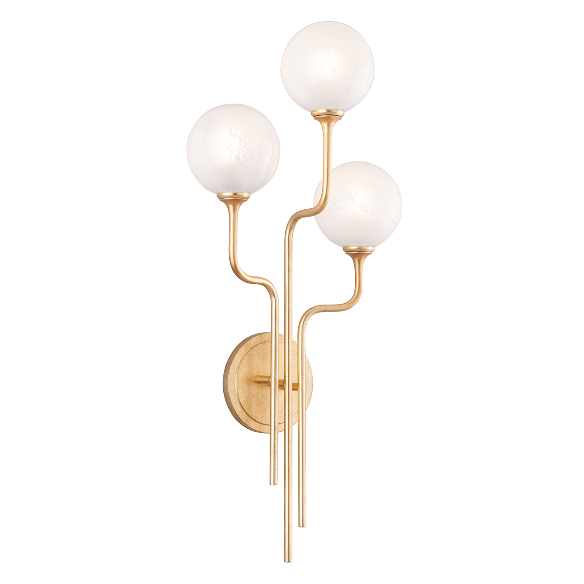 Onyx Wall Sconce In VINTAGE GOLD LEAF Finish