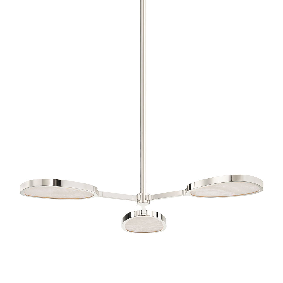 Patras Chandelier In Burnished Nickel Finish