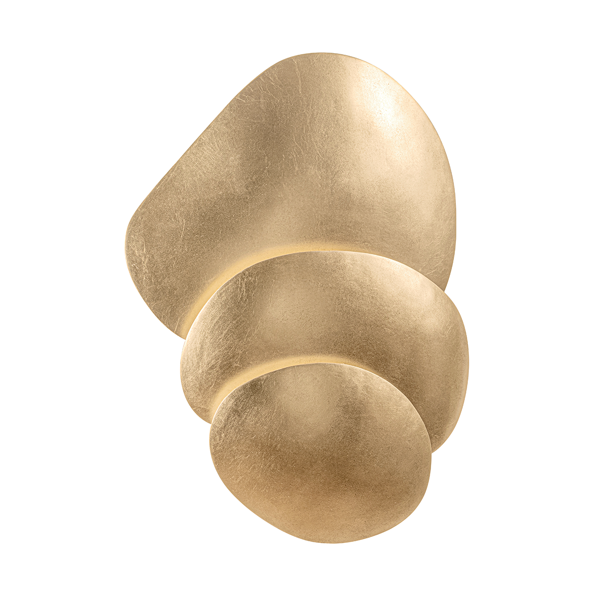 AKEMI Wall Sconce In Vintage Gold Leaf Finish
