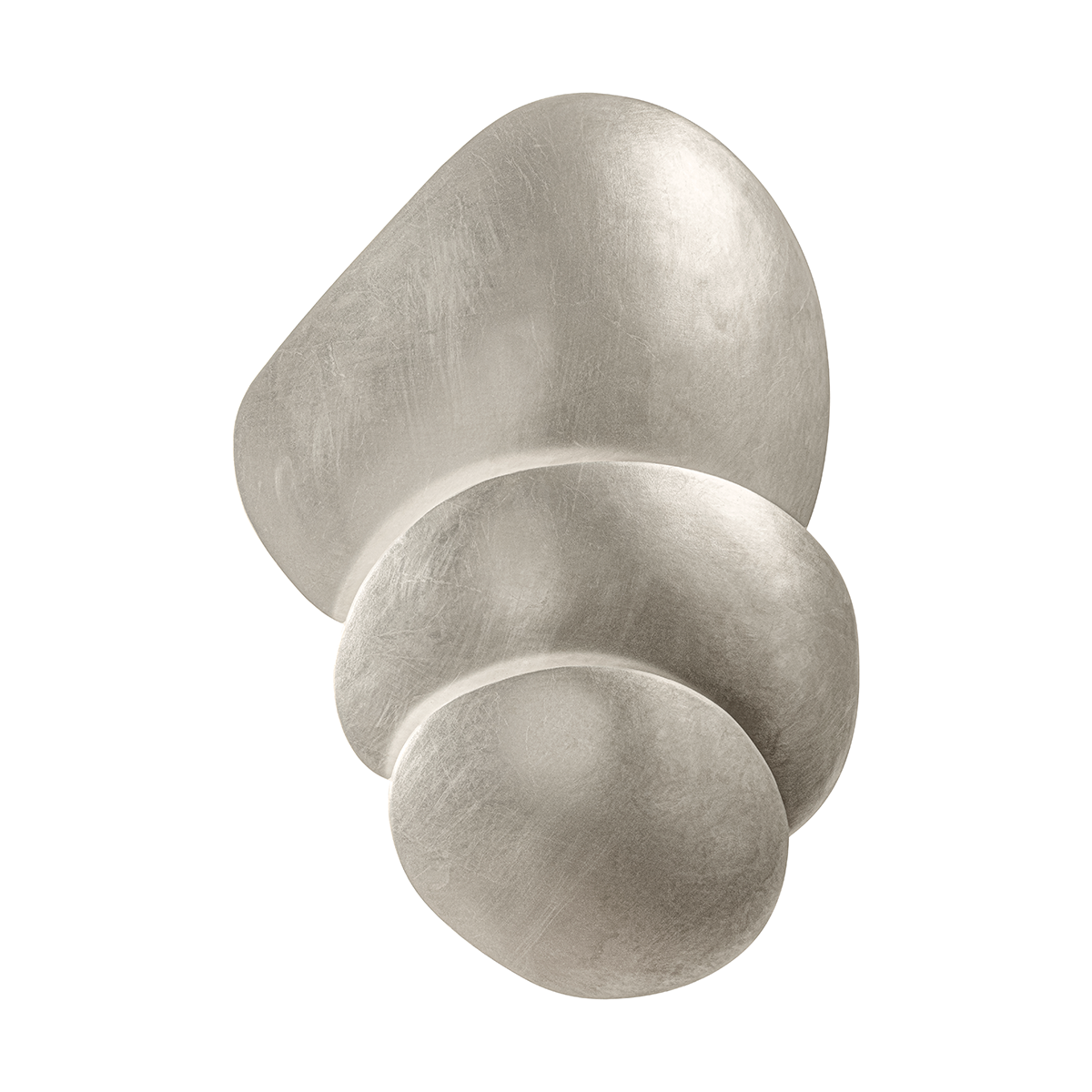 AKEMI Wall Sconce In WARM SILVER LEAF Finish