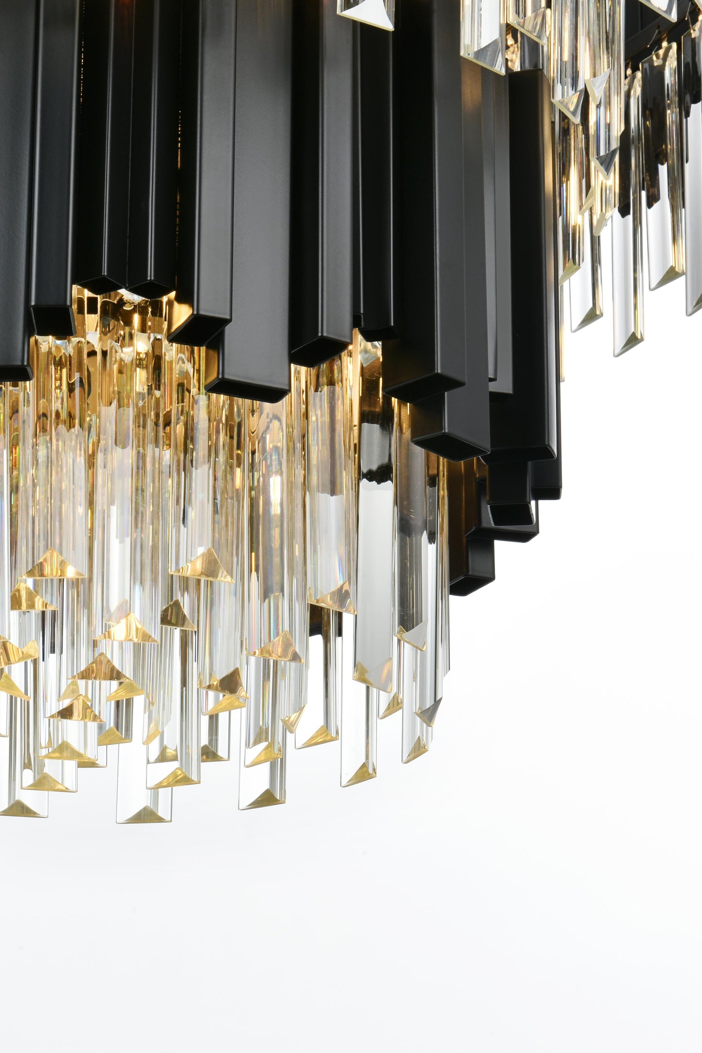 Willow 24 inch Chandelier in Black