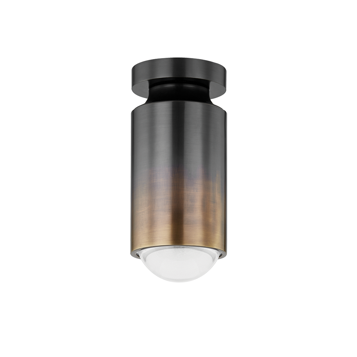 WHATELY FLUSH MOUNT with GRADIENT BRASS Finish