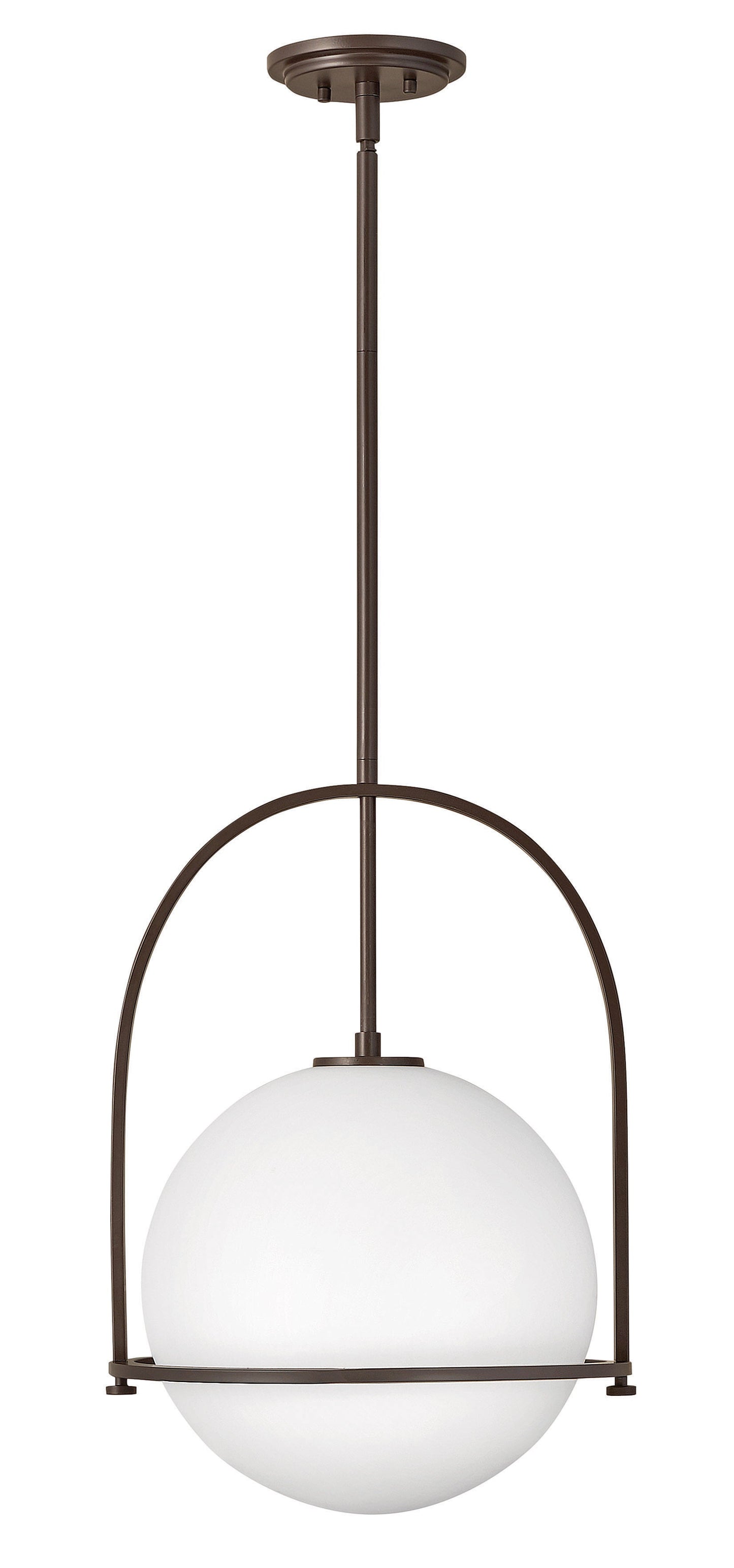Somerset Medium Pendant In Dark Bronze Finish