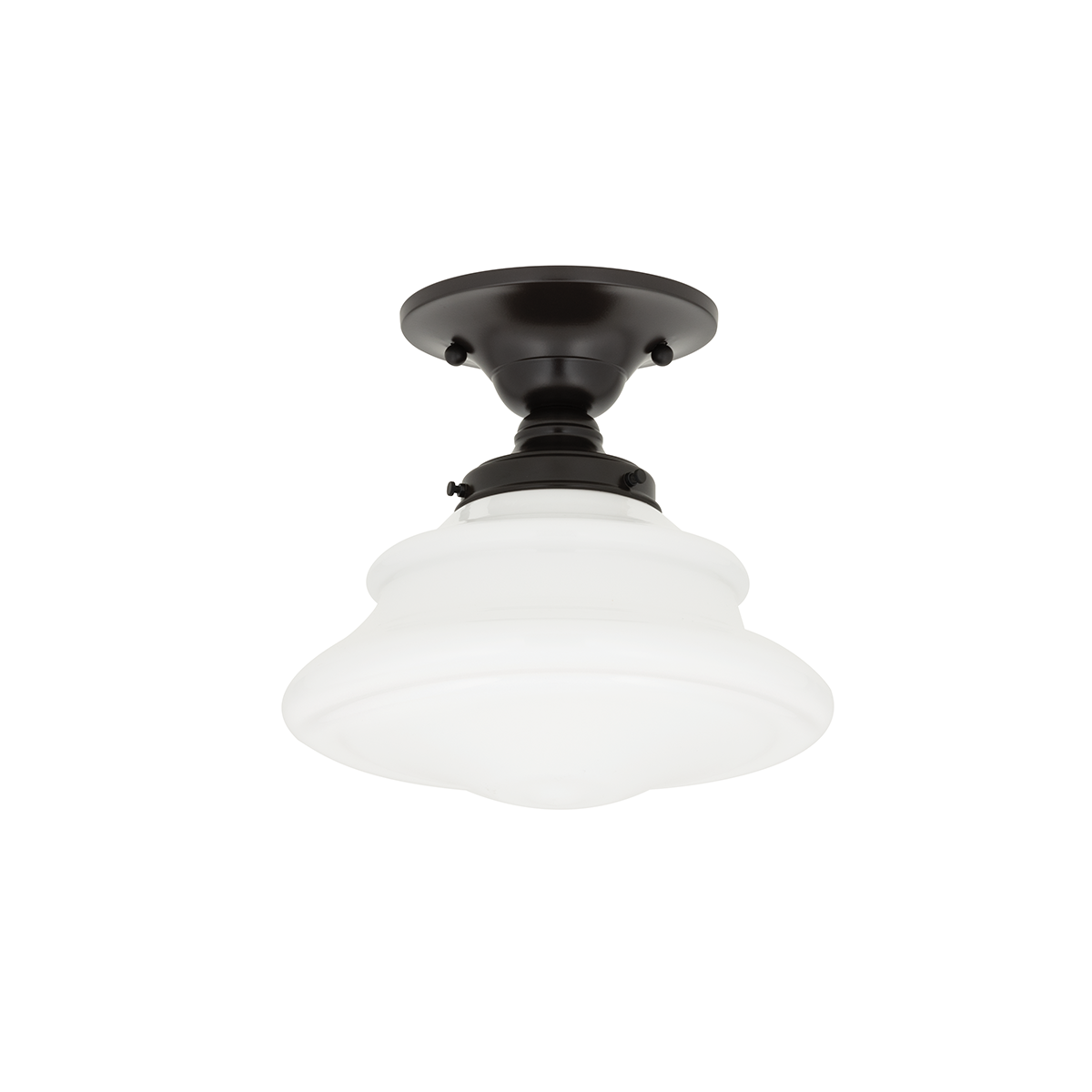 Petersburg Semi Flush with Old Bronze Finish