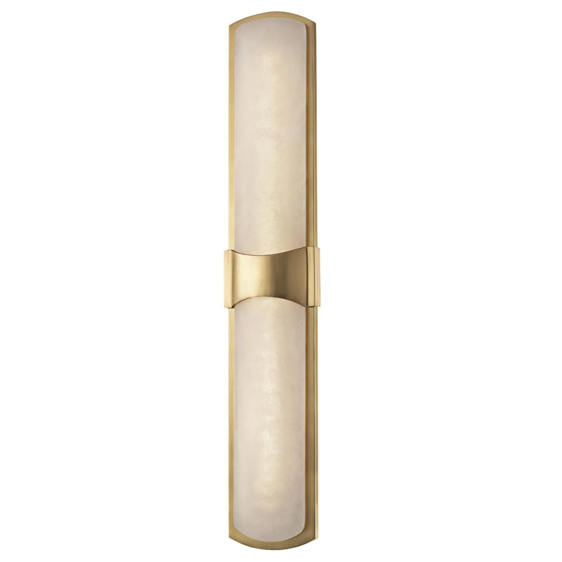 Valencia Wall Sconce with Aged Brass Finish