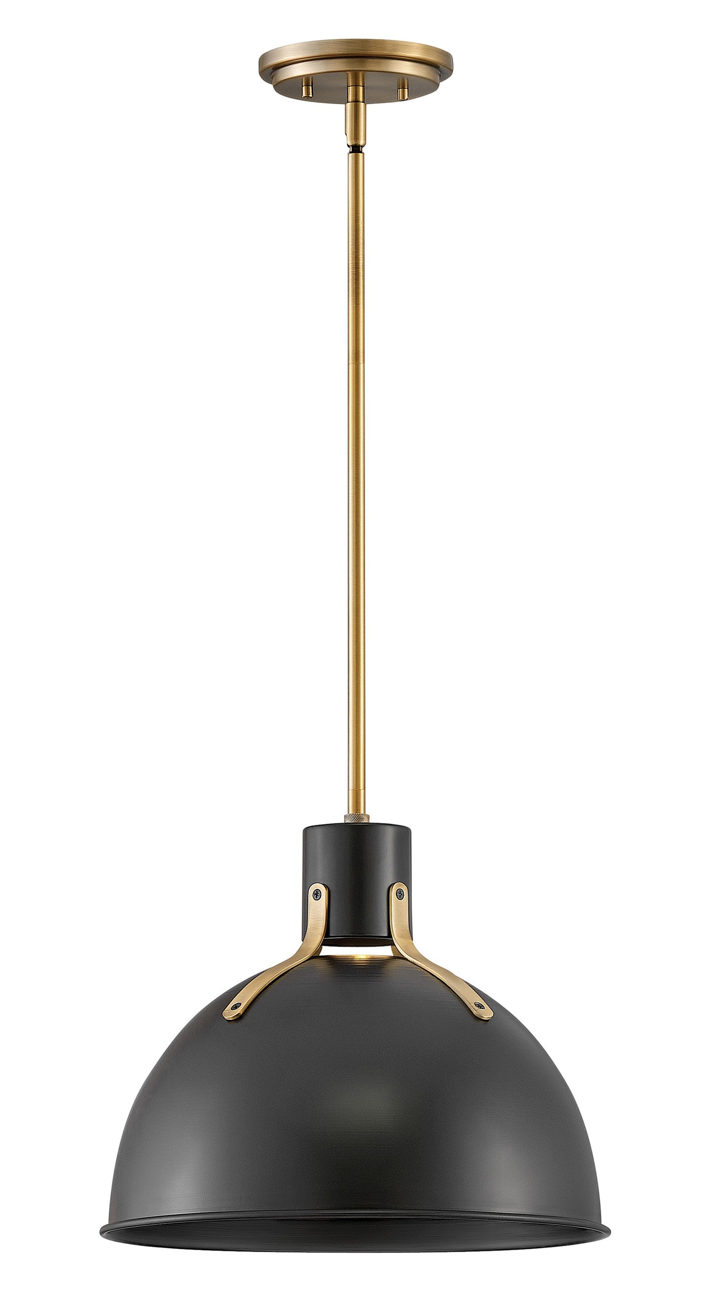 Argo Medium Pendant In Black Finish