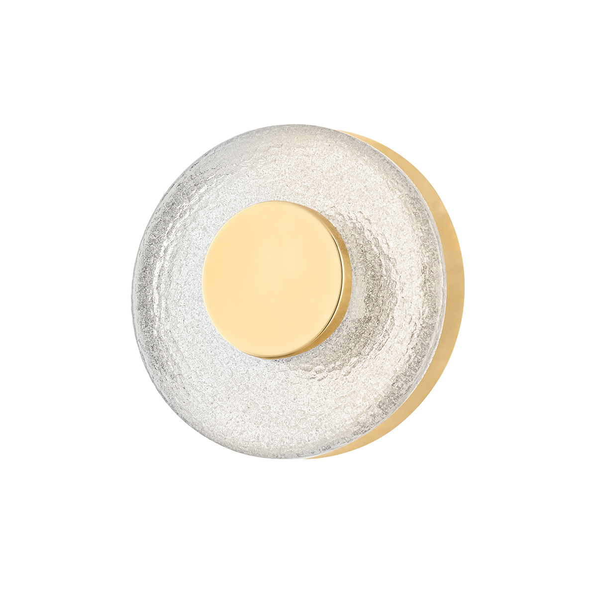 PEARL Wall Sconce In Vintage Brass Finish