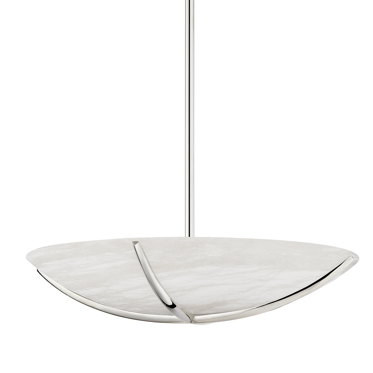 Wheatley Pendant with Polished Nickel Finish