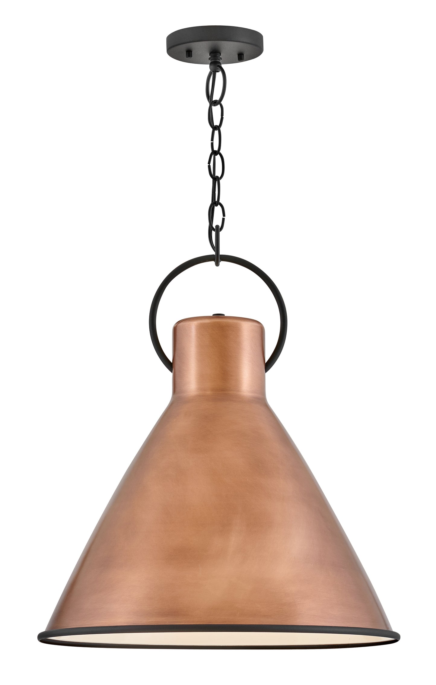 Winnie Large Pendant In Copper Finish