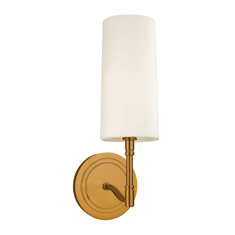 Dillon Wall Sconce with Aged Brass Finish