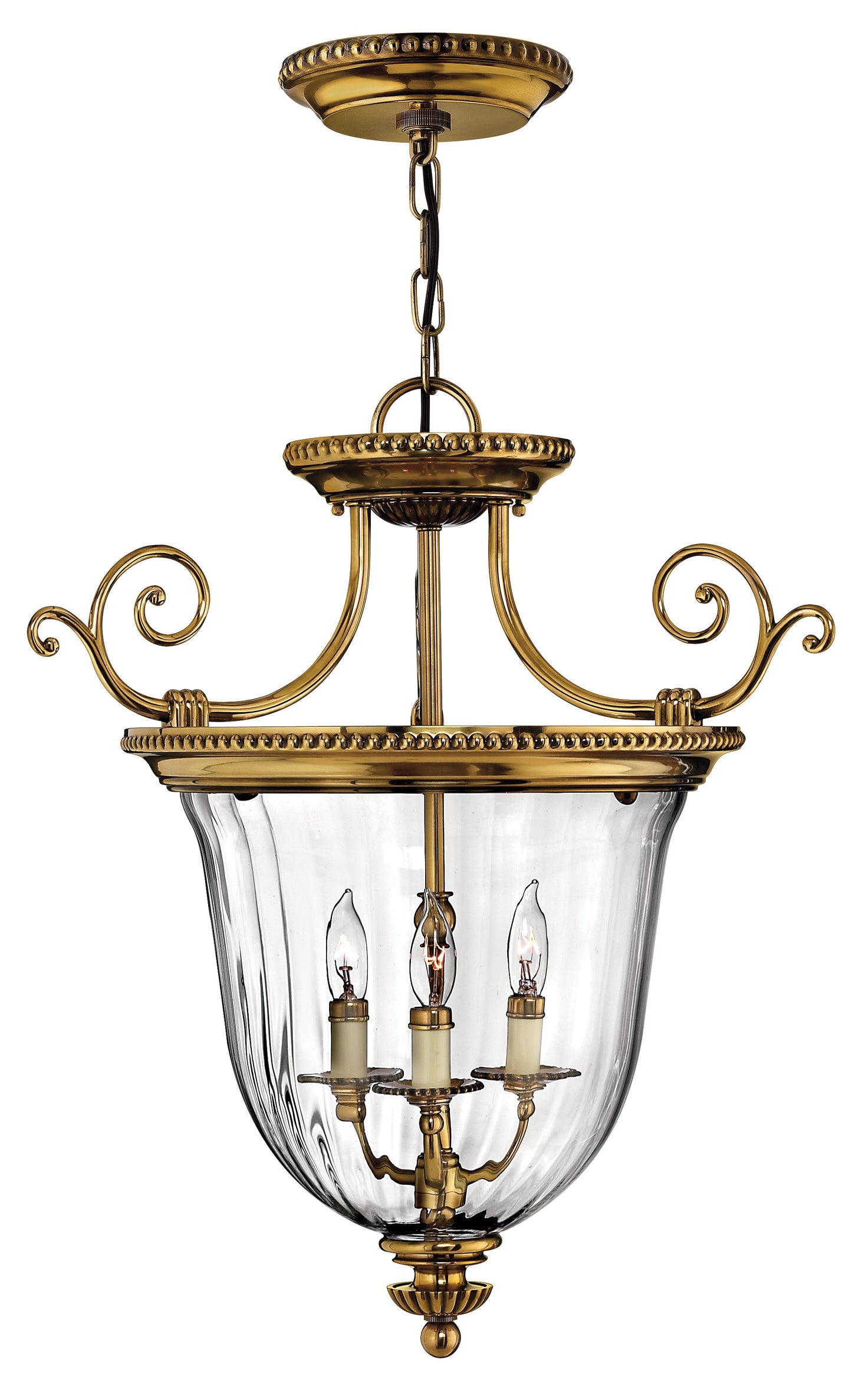 Cambridge Small Convertible Pendant In Gold Finish